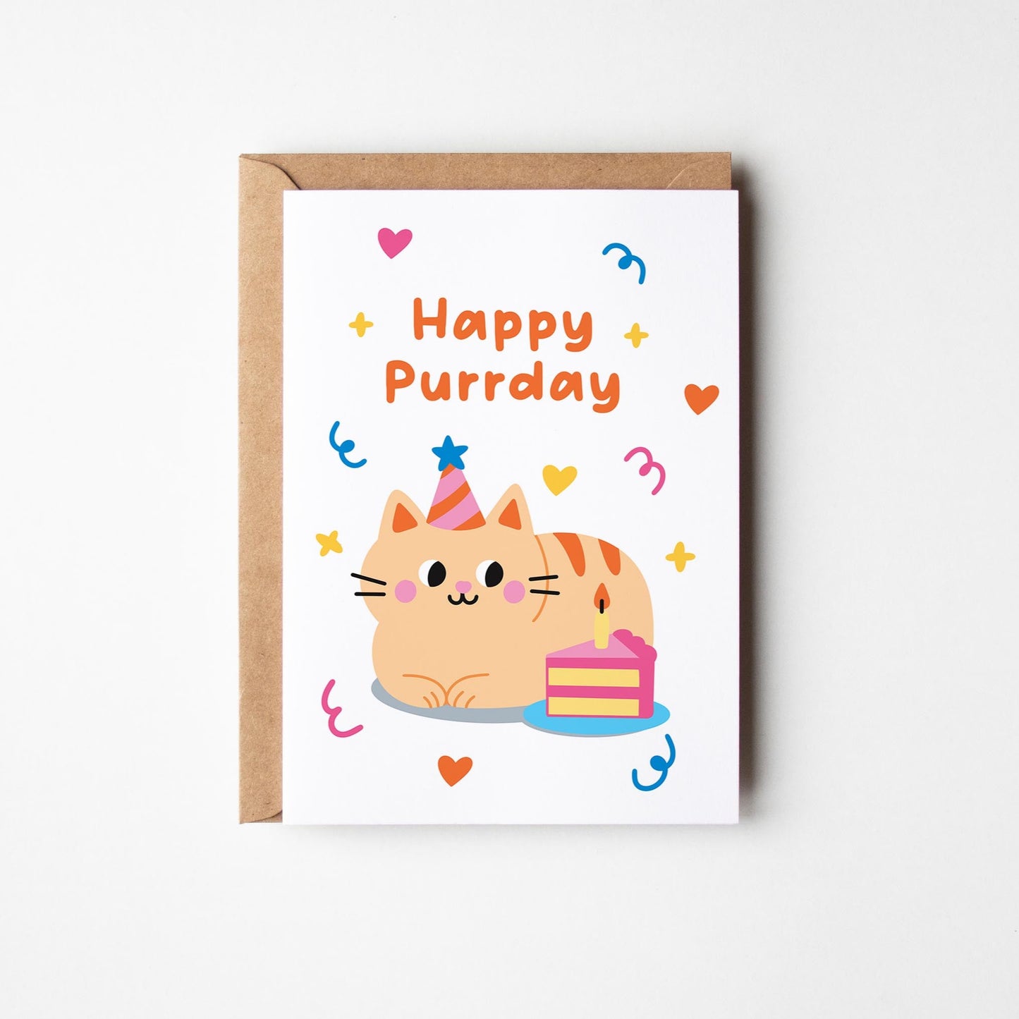 Happy Purrday Card