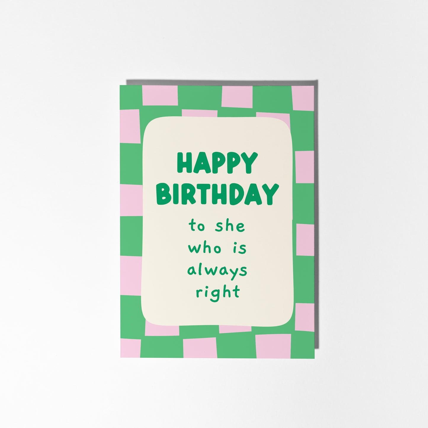 Happy Birthday to She Who is Always Right