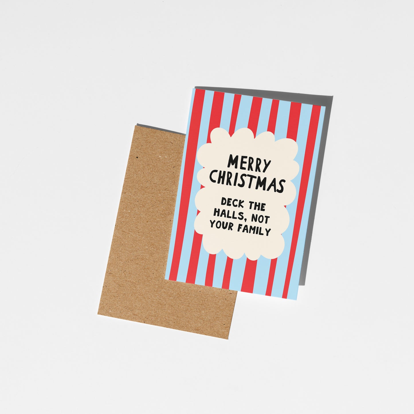Deck the Halls Not Your Family Christmas Card
