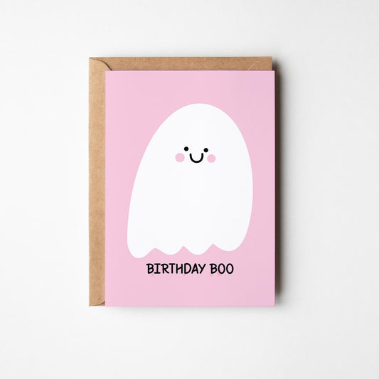 Birthday Boo Card