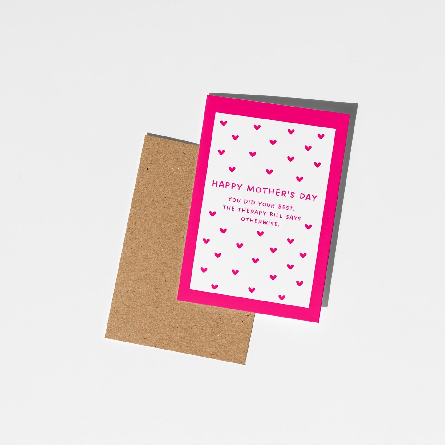 Funny Therapy Mother’s Day Card - Sarcastic Mum - Therapy Bill Joke - Cheeky Mum Banter - PulpKo