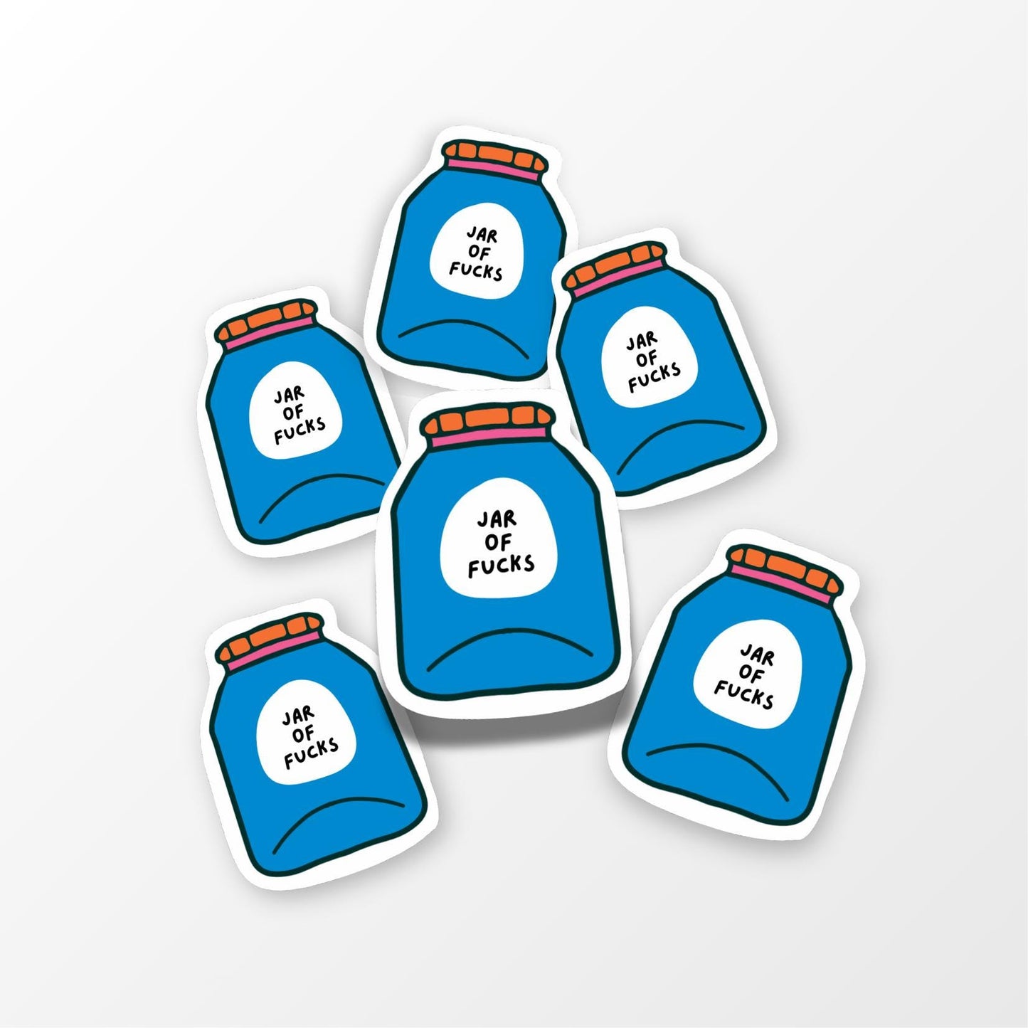 Jar of Fucks Sticker - PulpKo