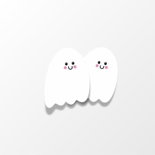Cute Ghost Sticker - PulpKo