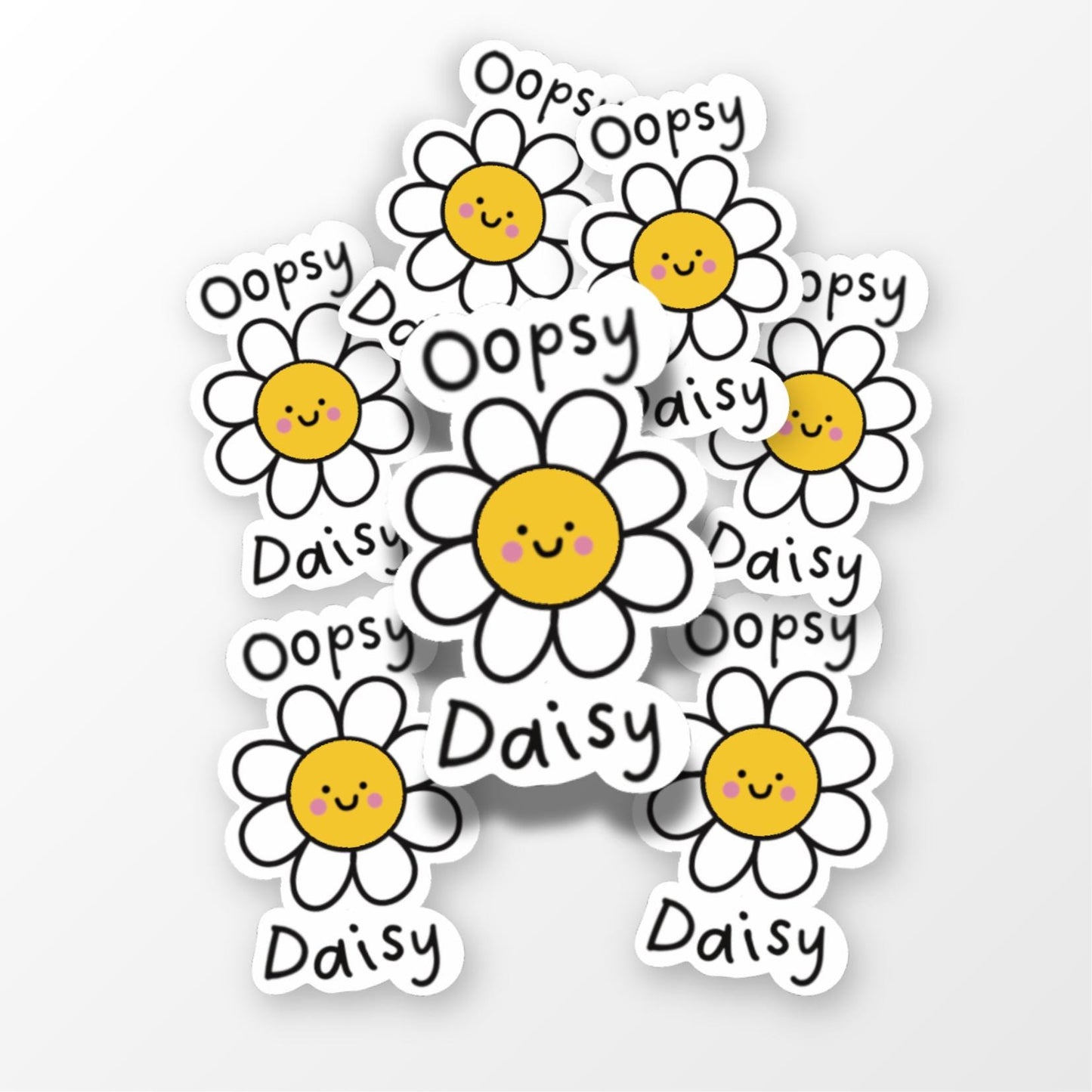 Oppsy Daisy Sticker - PulpKo