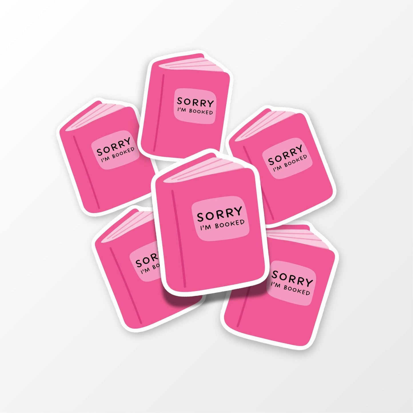 Sorry I’m Booked Sticker - PulpKo