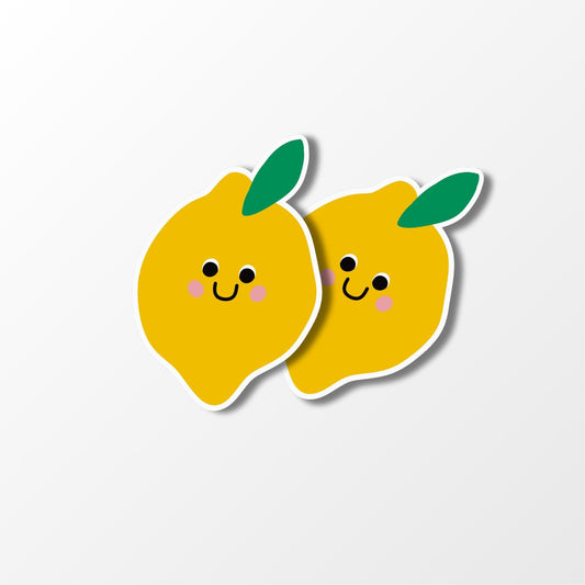 Cute Lemon Sticker - PulpKo