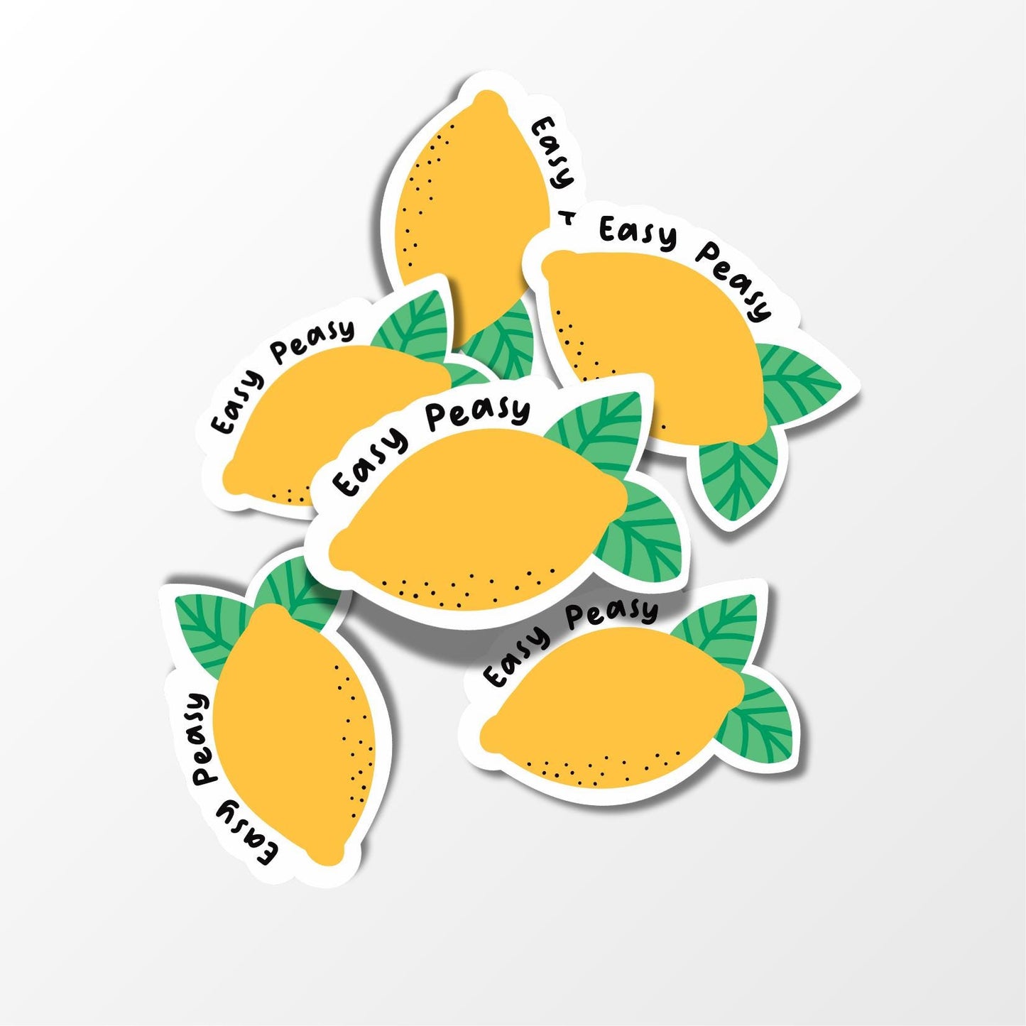 Easy Peasy Lemon Squeezy Sticker - PulpKo