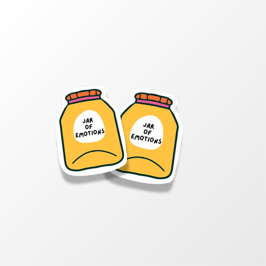 Jar of Emotions Sticker - PulpKo