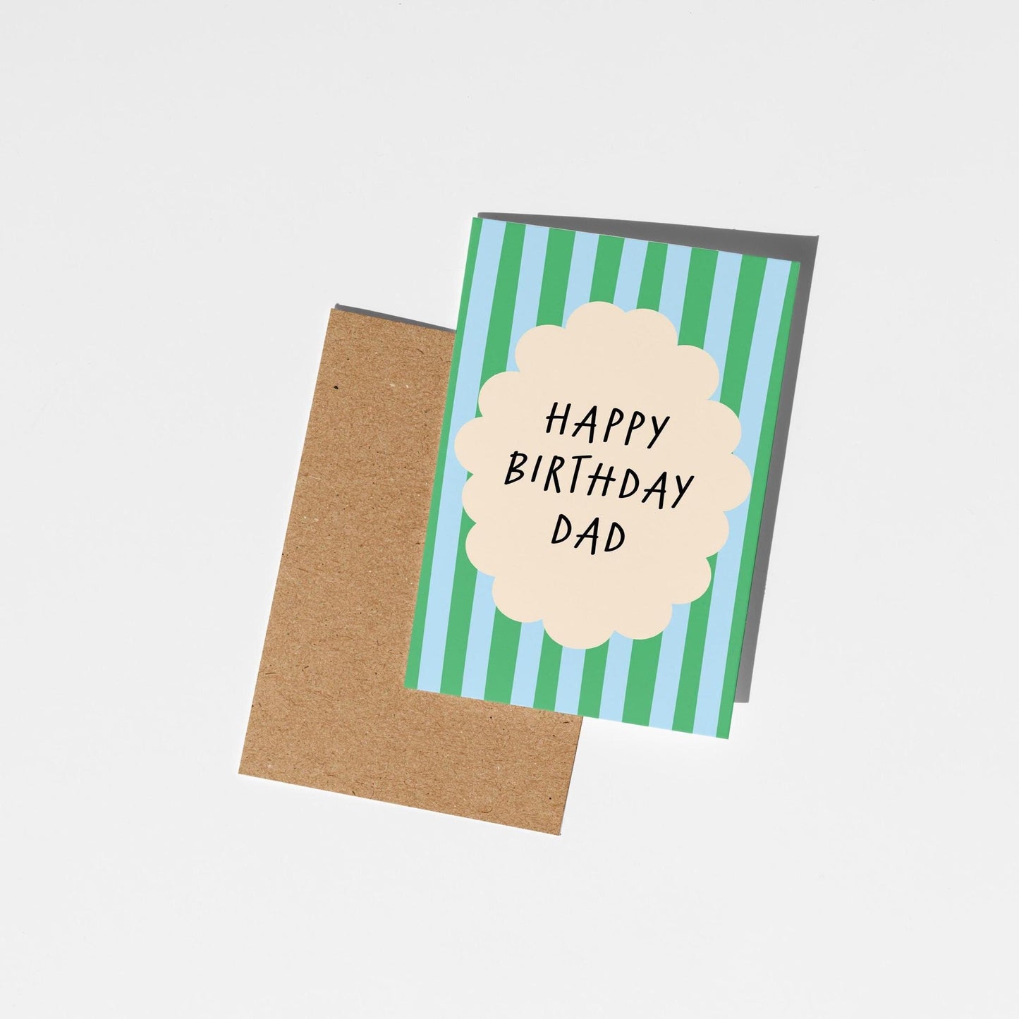 Happy Birthday Dad, Fun and Bright Greeting Card - PulpKo