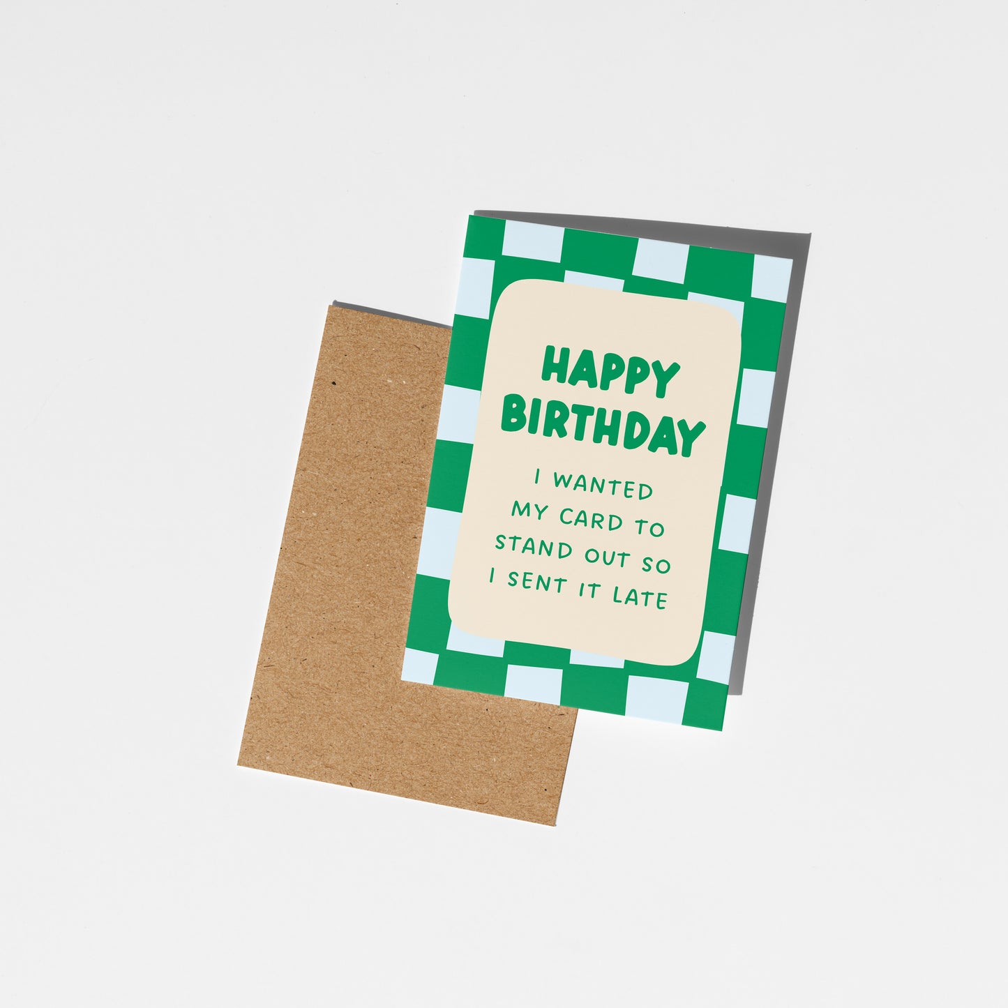 Happy Belated Birthday Card