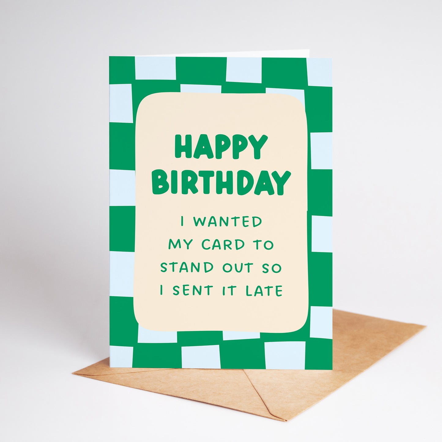 Happy Belated Birthday Card