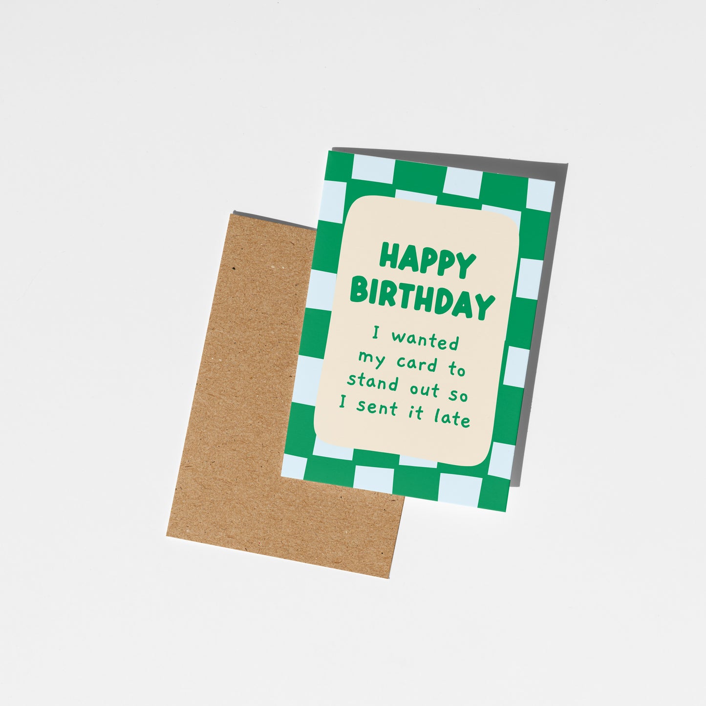 Happy Belated Birthday Card