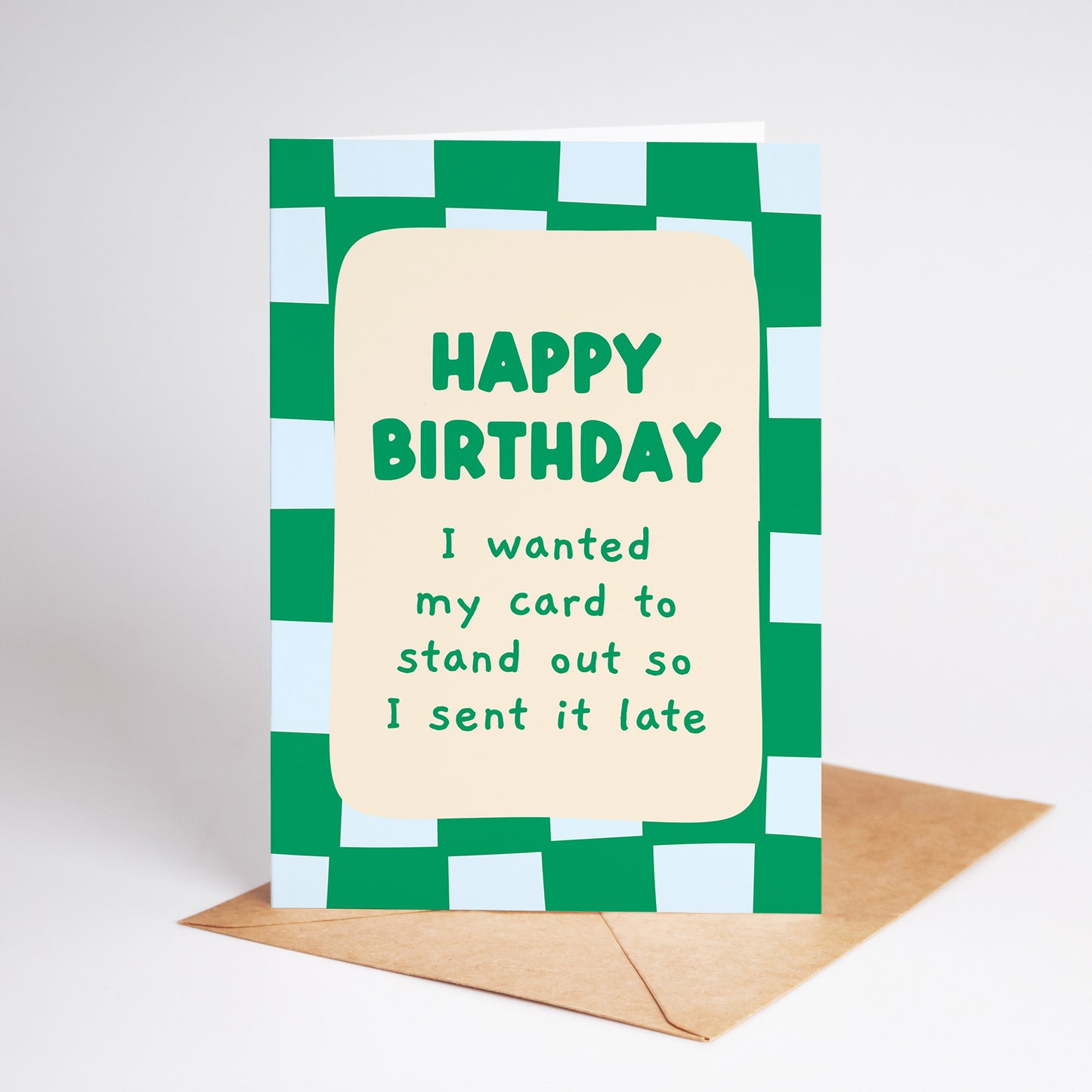Happy Belated Birthday Card