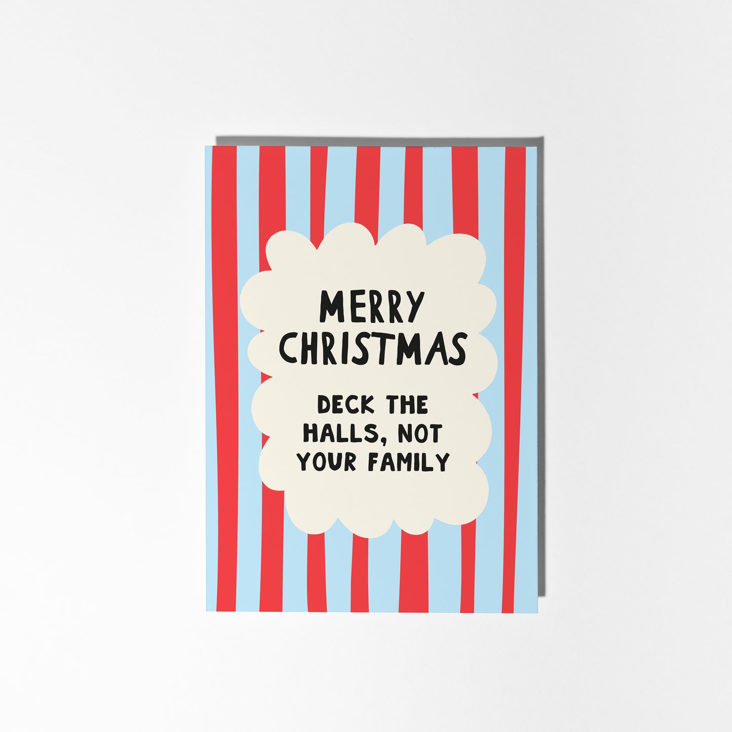 Deck the Halls Not Your Family Christmas Card