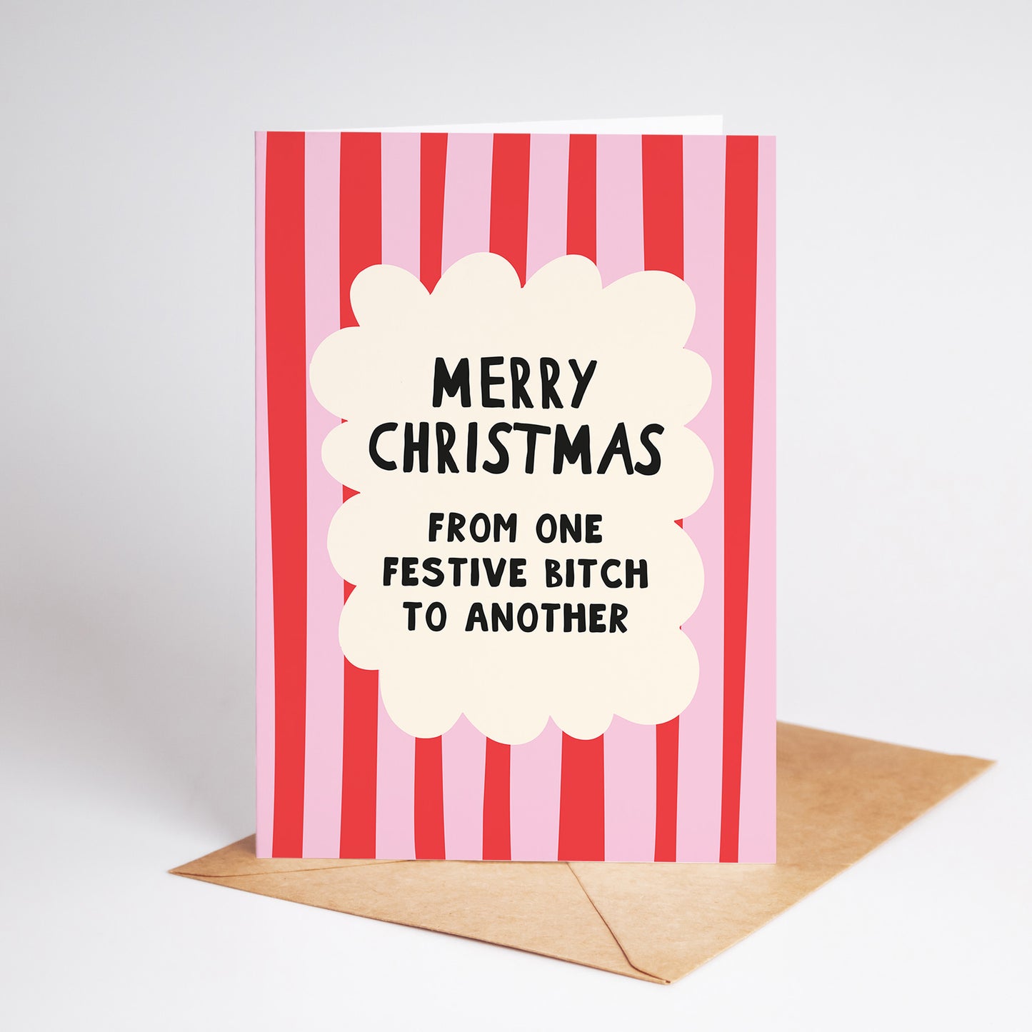 From One Festive Bitch to Another Christmas Card