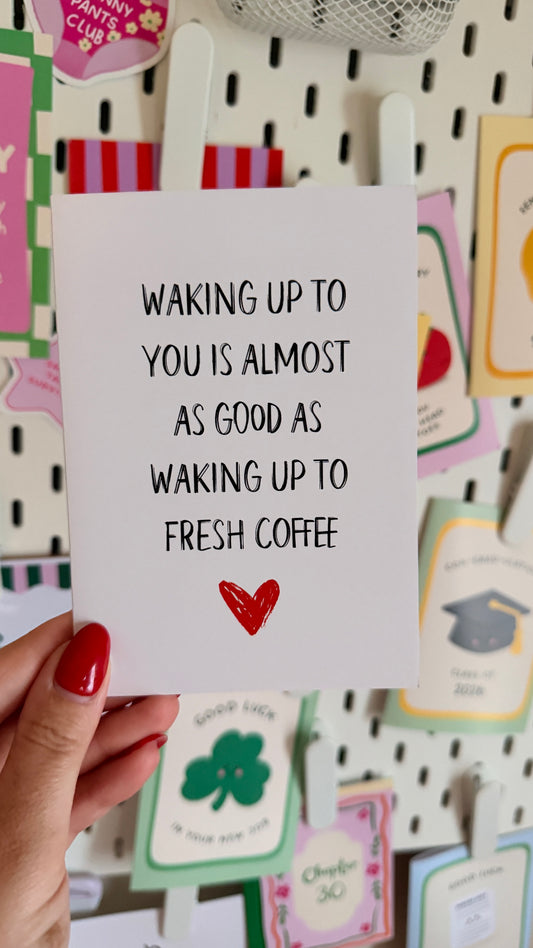 Waking Up to Coffee (Seconds)