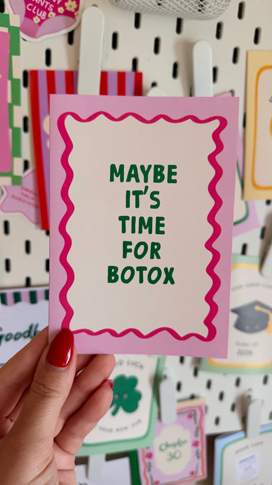 Maybe It's Time For Botox (Seconds)
