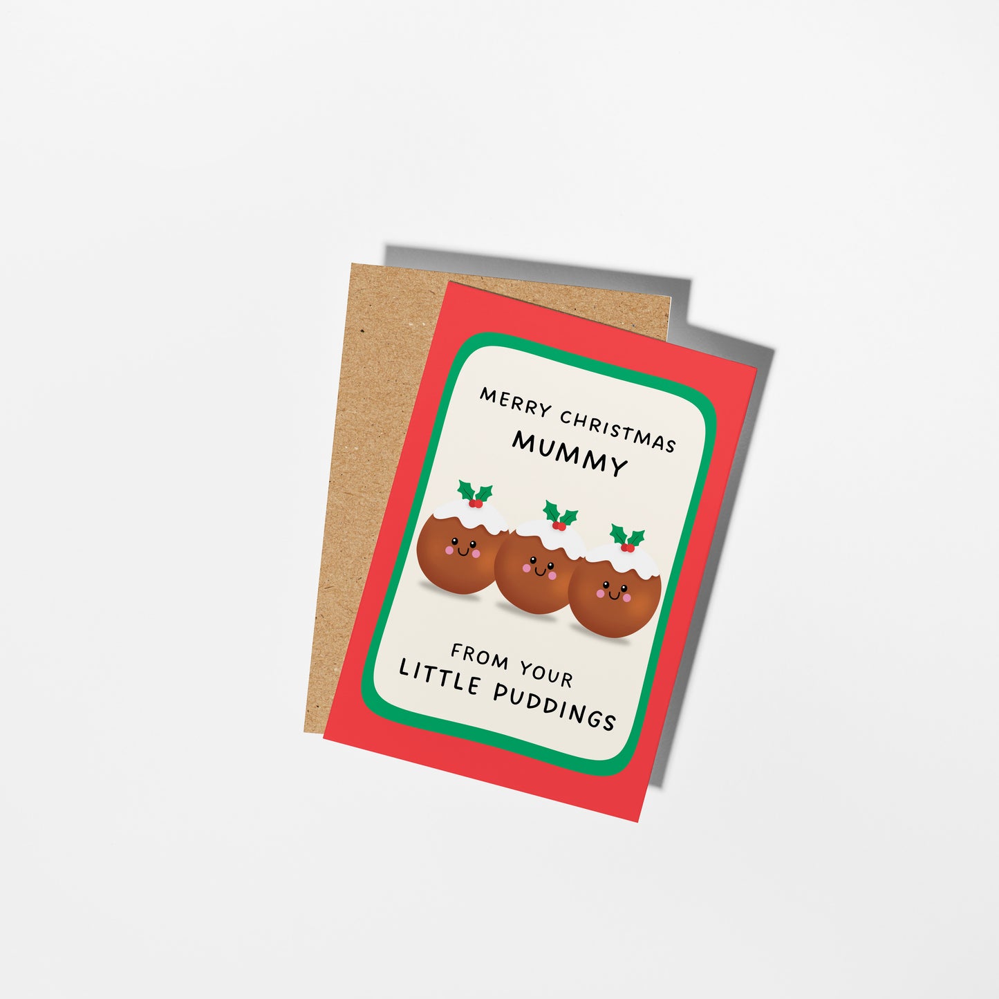 Merry Christmas Mummy From Your Little Puddings