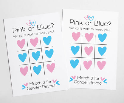 Gender Reveal Scratch Card. Will it be Pink or Blue? - PulpKo