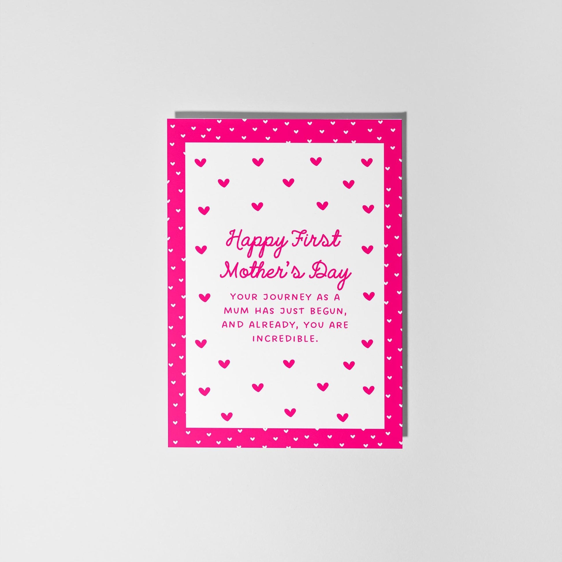 First Grandmother’s Day Card, New Grandma Card, Happy First Mother’s Day for Grandma, Cute Grandparent Card, New Nana Card - PulpKo