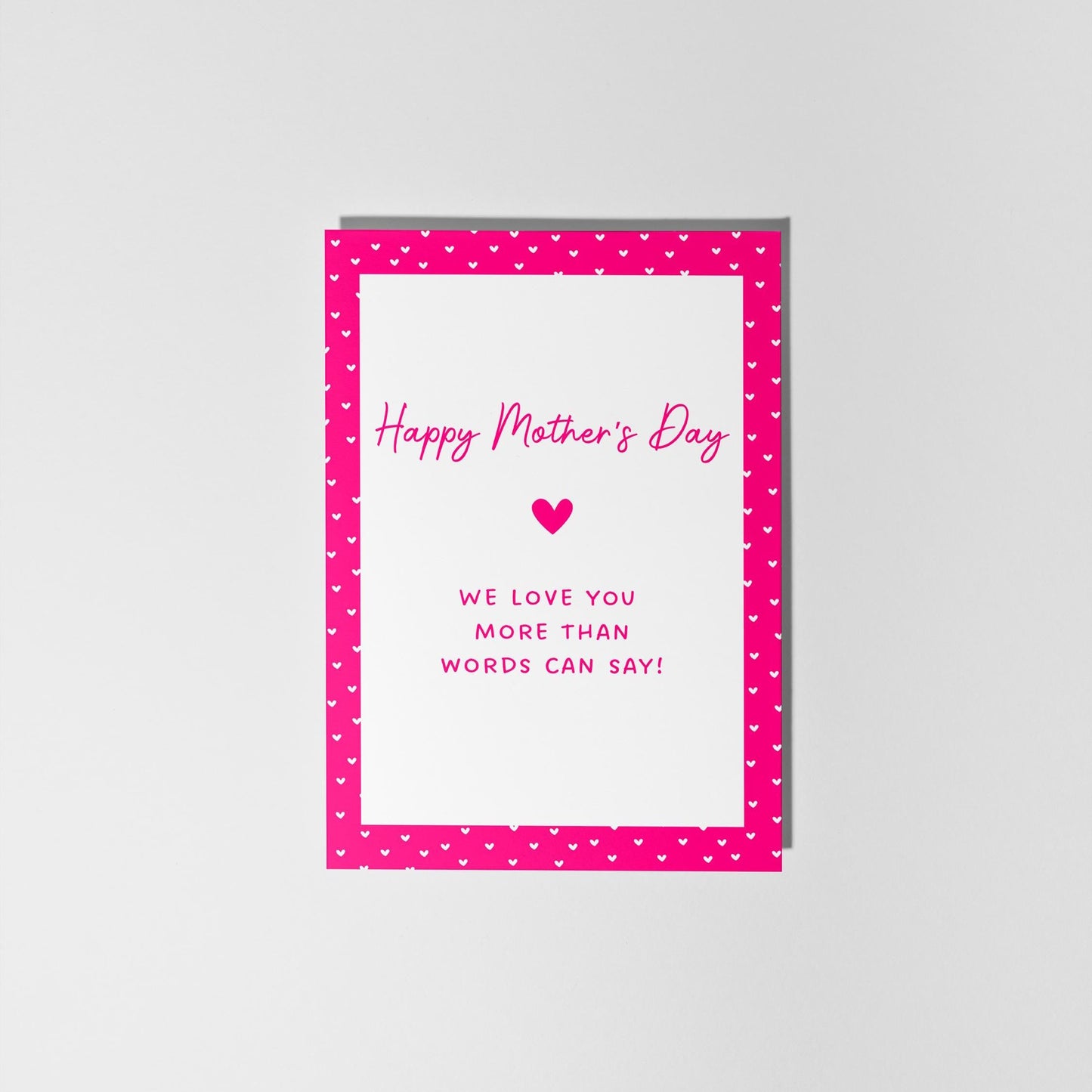 Happy Mother’s Day Card, Cute Mother’s Day Gift, Handmade Mum Card, Sentimental Mum Card, Mother’s Day from Kids - PulpKo