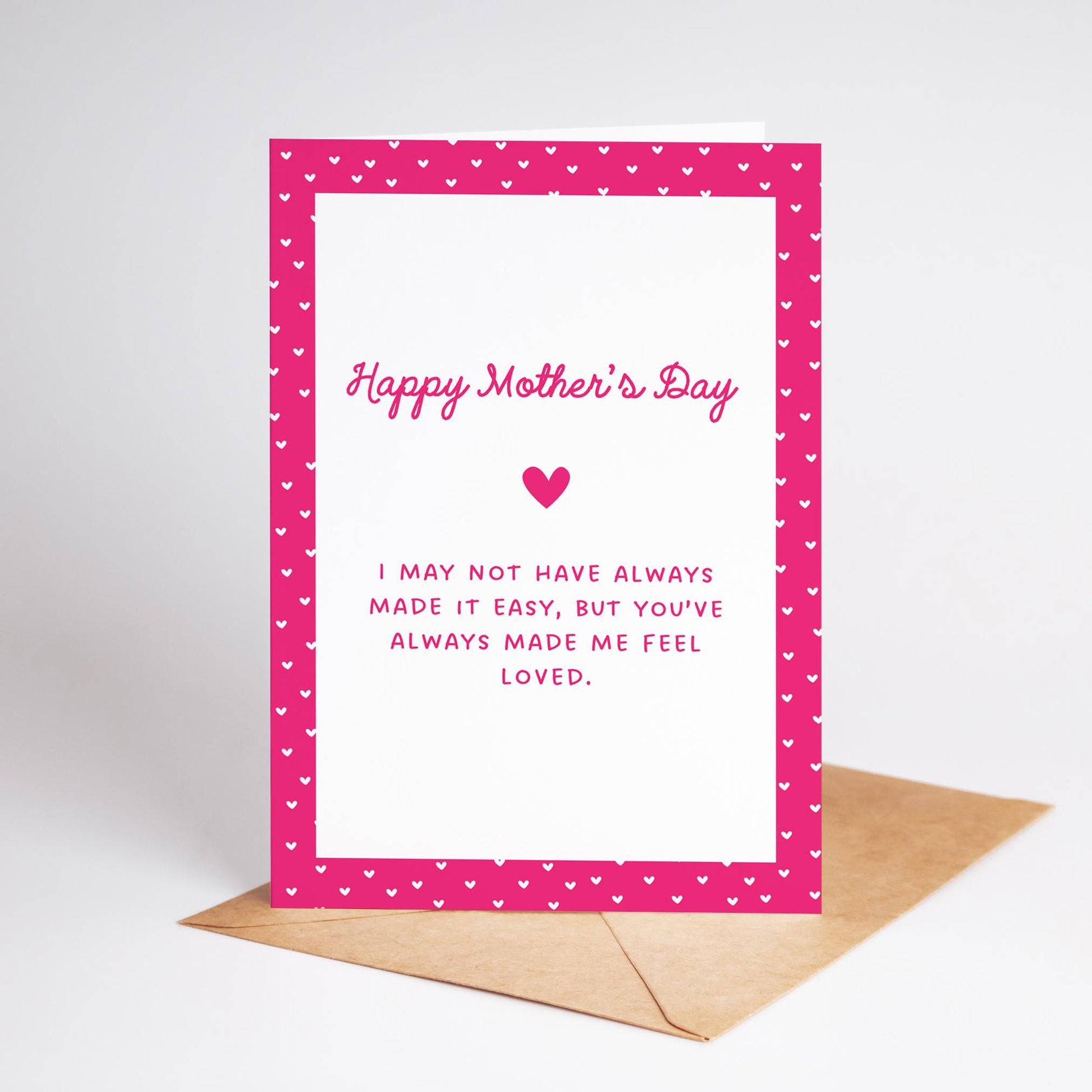 Heartfelt Mother’s Day Card, Appreciation Mum Card, Emotional Mum Greeting Card - PulpKo