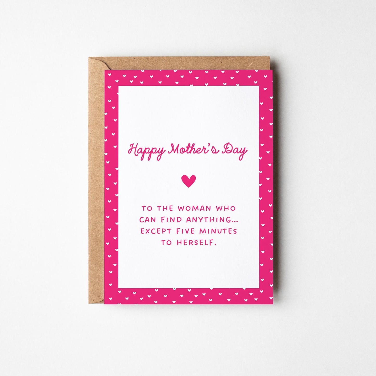 For the Mum who Needs a Break Card, Funny Mother’s Day Card, Mum Appreciation Card - PulpKo