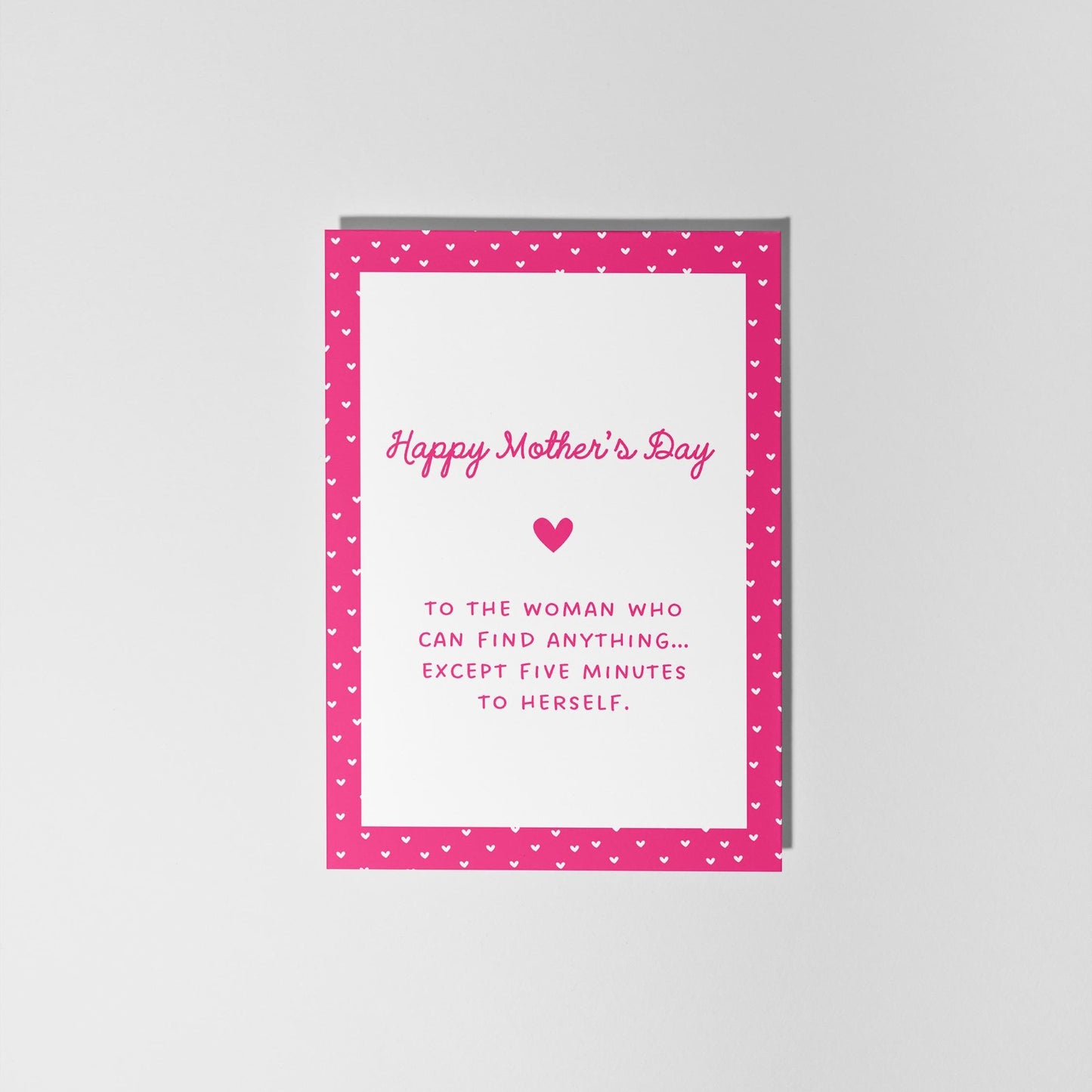 For the Mum who Needs a Break Card, Funny Mother’s Day Card, Mum Appreciation Card - PulpKo