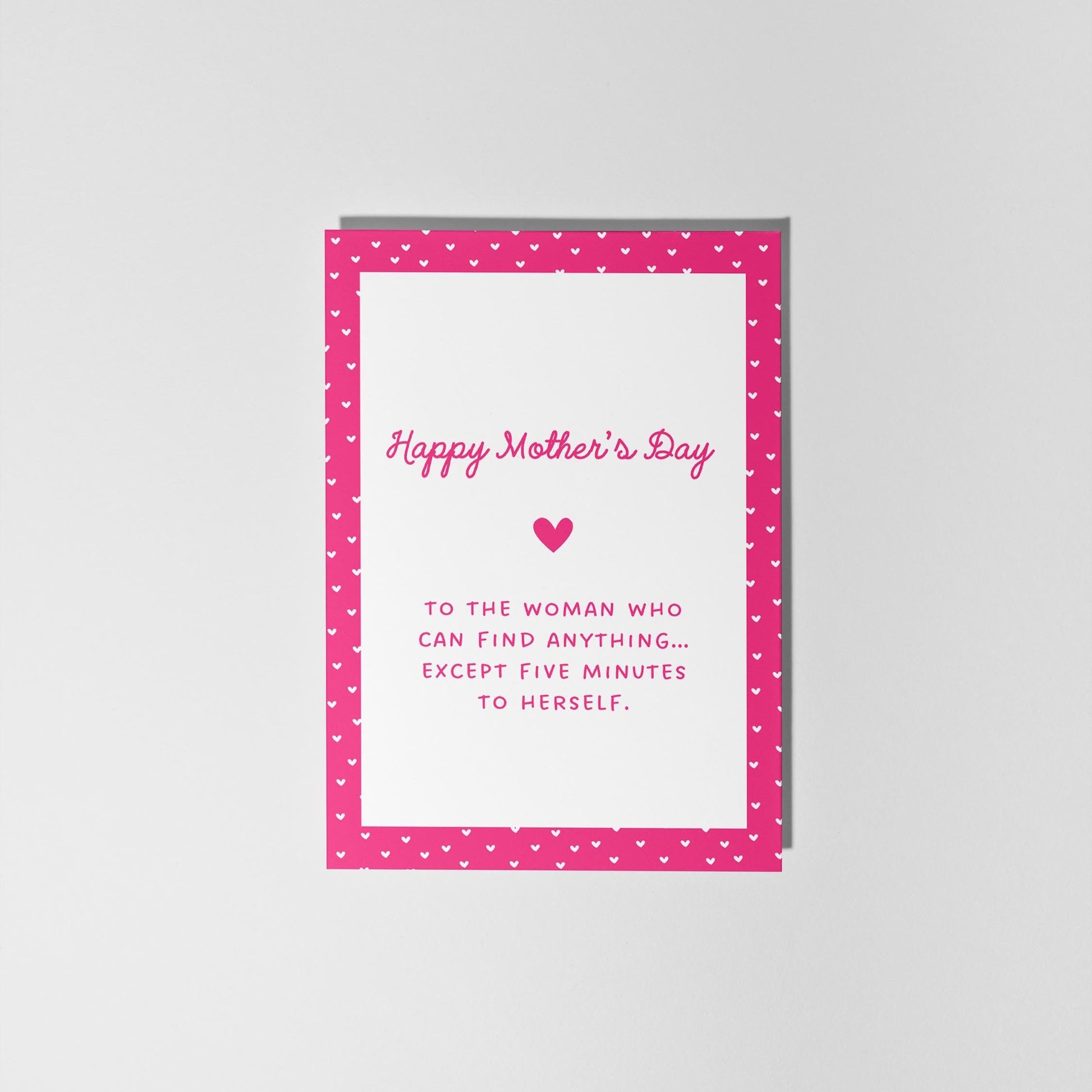 For the Mum who Needs a Break Card, Funny Mother’s Day Card, Mum Appreciation Card - PulpKo