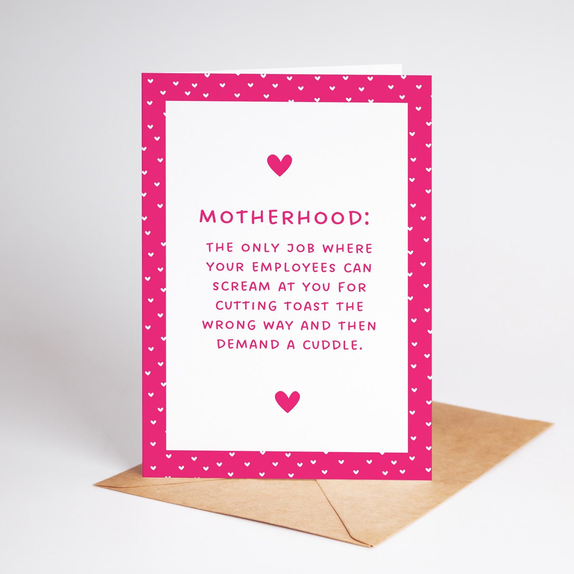 Motherhood Chaos, Funny Mother’s Day Card, Mum Life Card - PulpKo