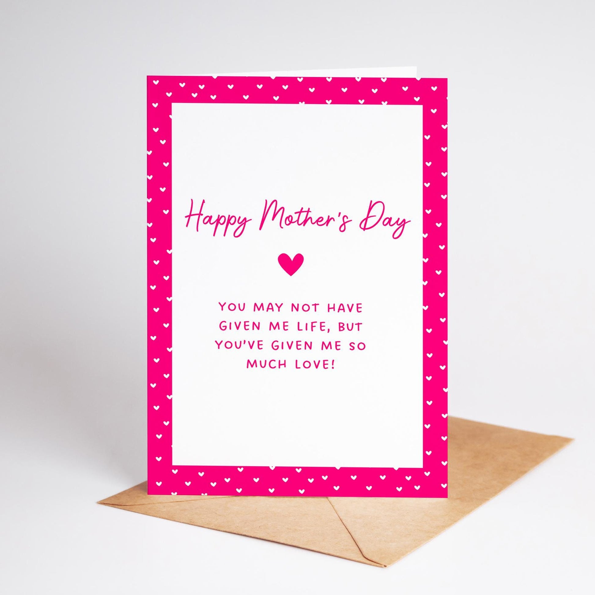 Like a Mum to Me Card, Heartfelt Mother’s Day Card, Mum Figure Appreciation - PulpKo