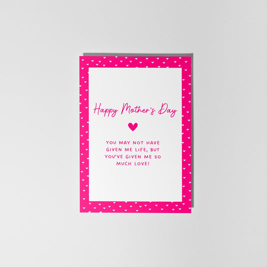 Like a Mum to Me Card, Heartfelt Mother’s Day Card, Mum Figure Appreciation - PulpKo