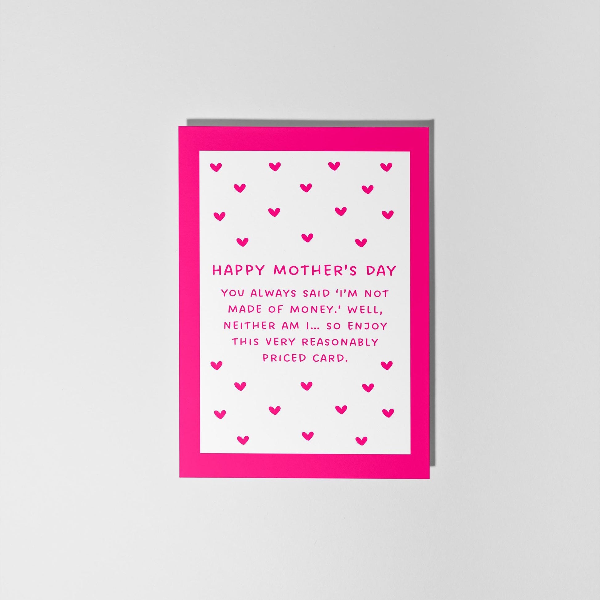 Not Made of Money Card Funny Mother’s Day Card - PulpKo
