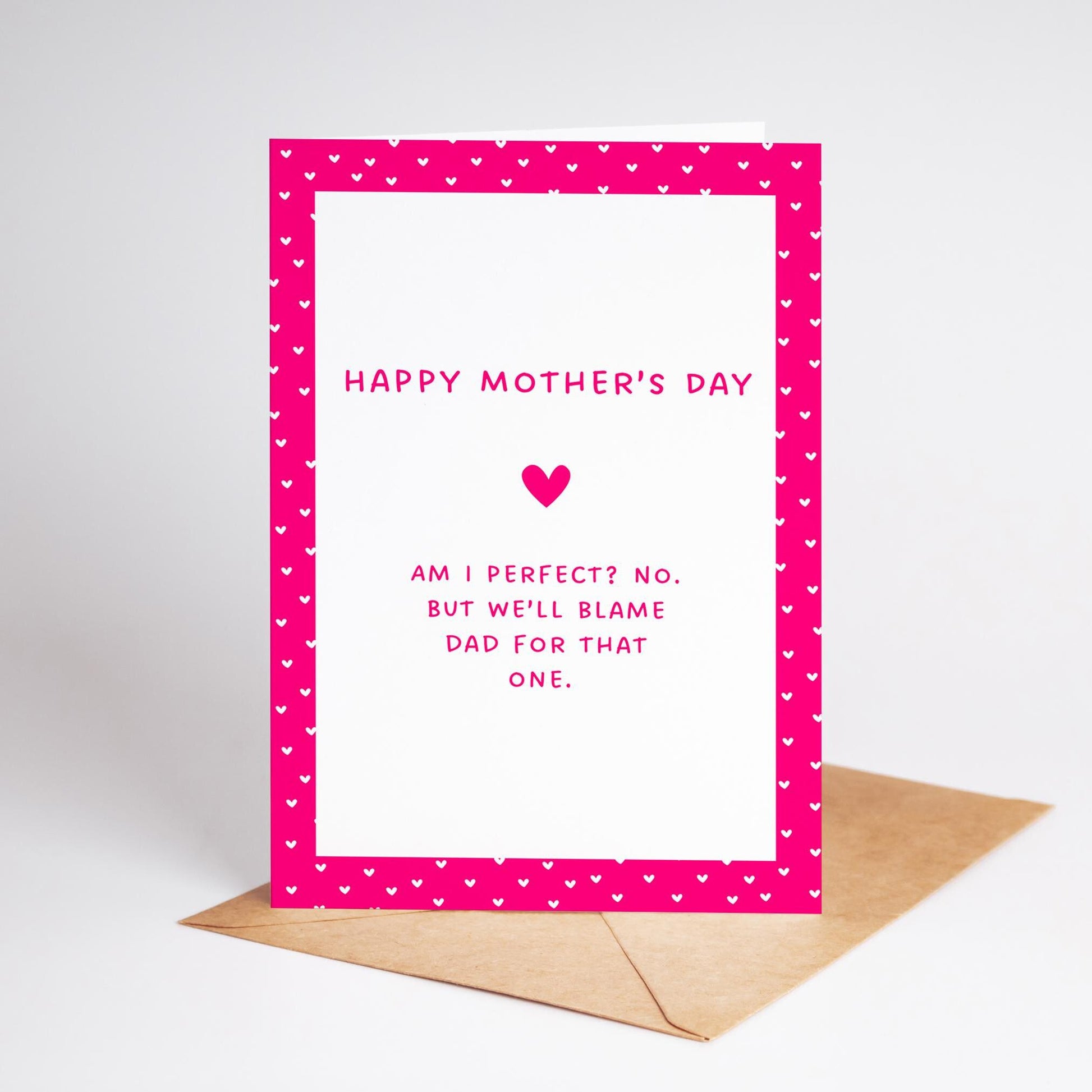 Funny Mother’s Day Card, Cheeky Mum Card, Sarcastic Mother’s Day Gift, Witty Mum Card - PulpKo