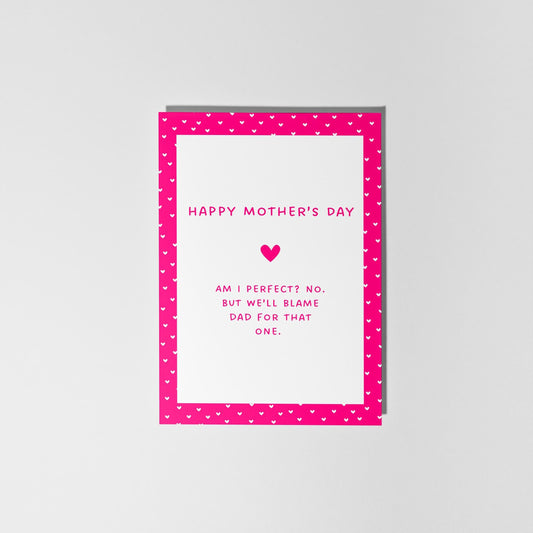 Funny Mother’s Day Card, Cheeky Mum Card, Sarcastic Mother’s Day Gift, Witty Mum Card - PulpKo