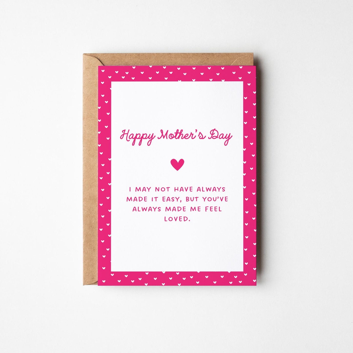 Heartfelt Mother’s Day Card, Appreciation Mum Card, Emotional Mum Greeting Card - PulpKo