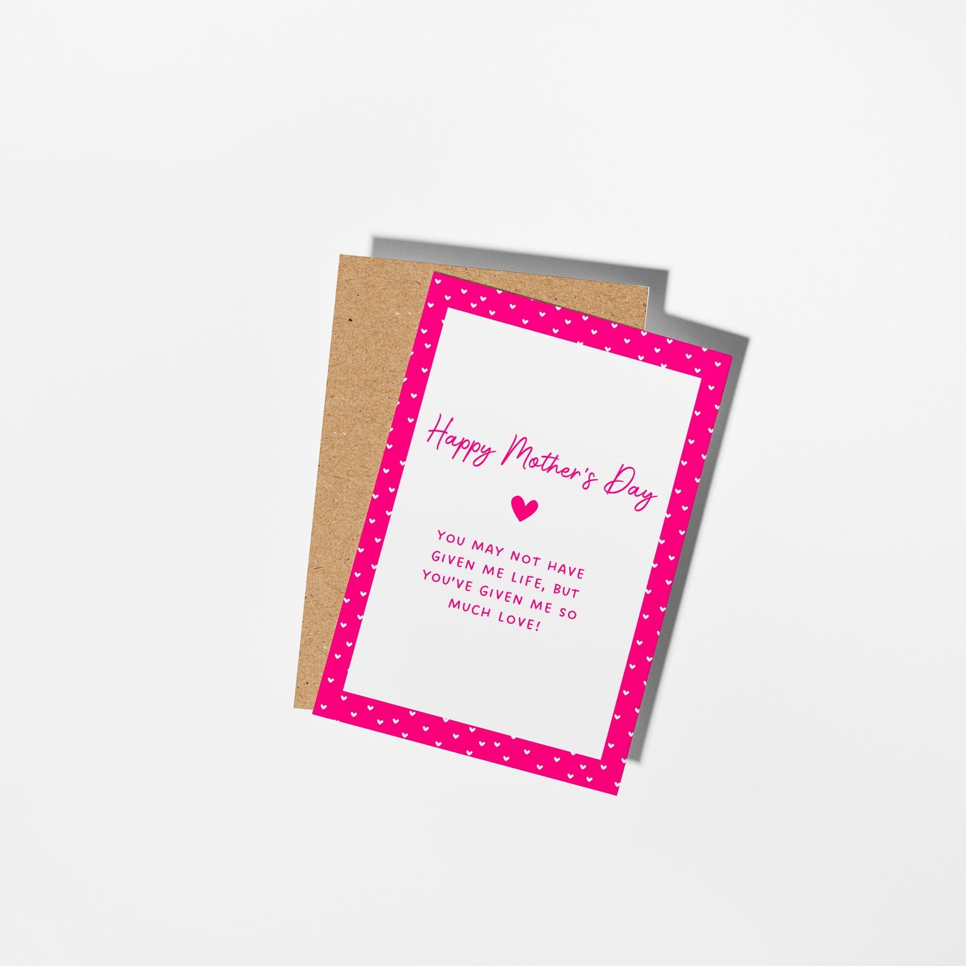 Like a Mum to Me Card, Heartfelt Mother’s Day Card, Mum Figure Appreciation - PulpKo
