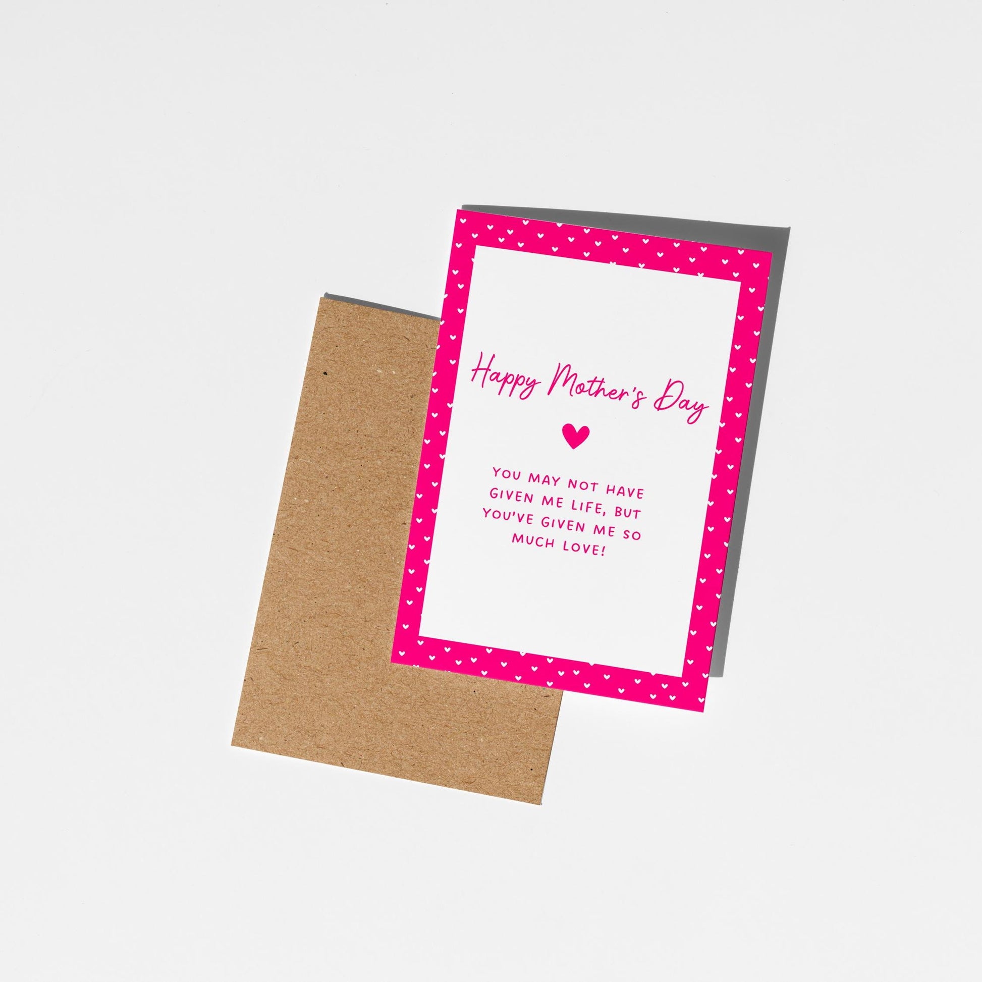 Like a Mum to Me Card, Heartfelt Mother’s Day Card, Mum Figure Appreciation - PulpKo