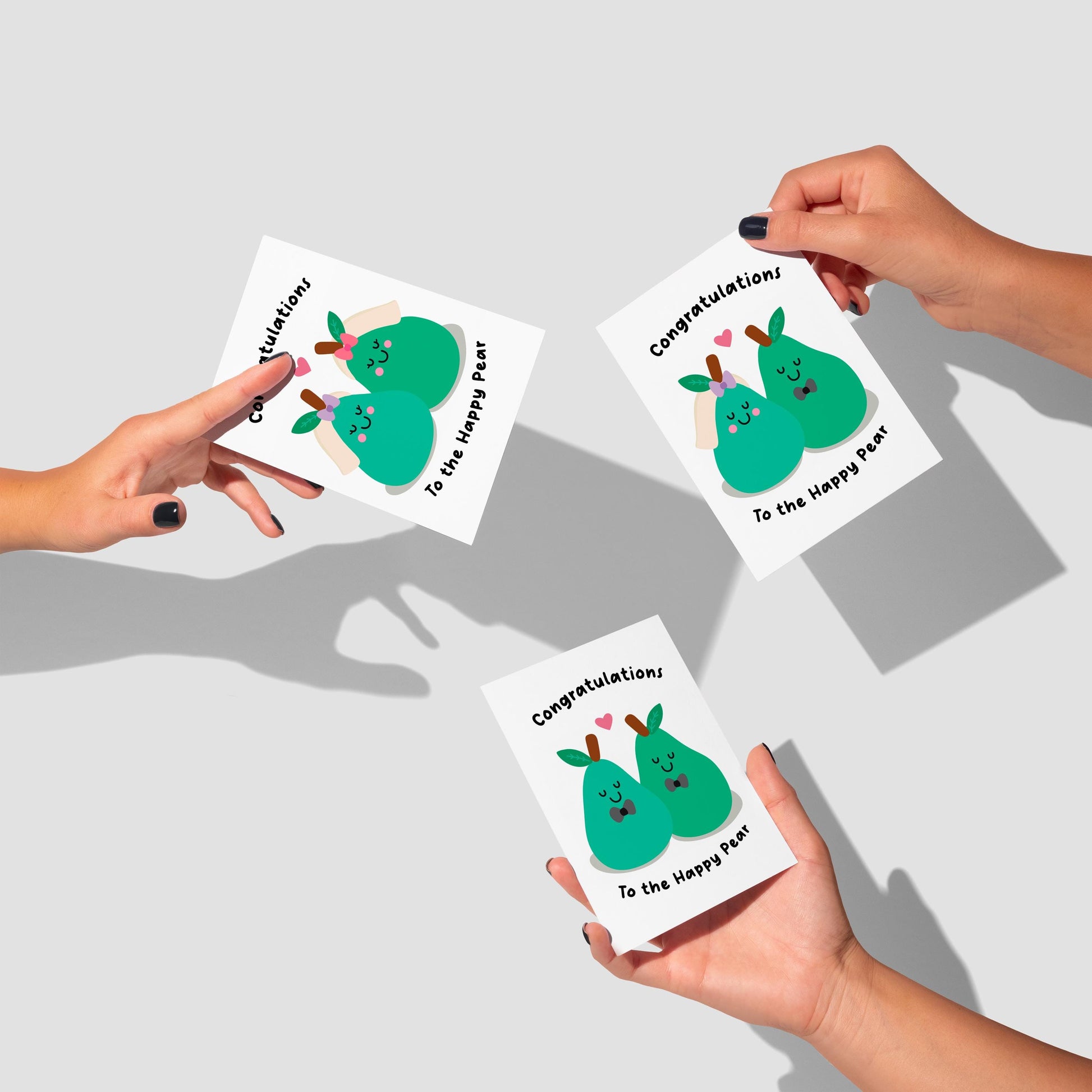 The Happy Pear Wedding Card Set - PulpKo