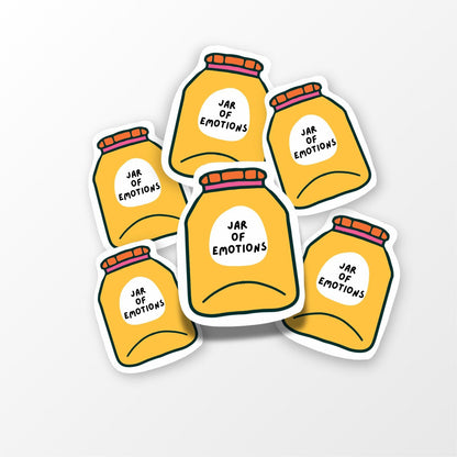 Jar of Emotions Sticker - PulpKo