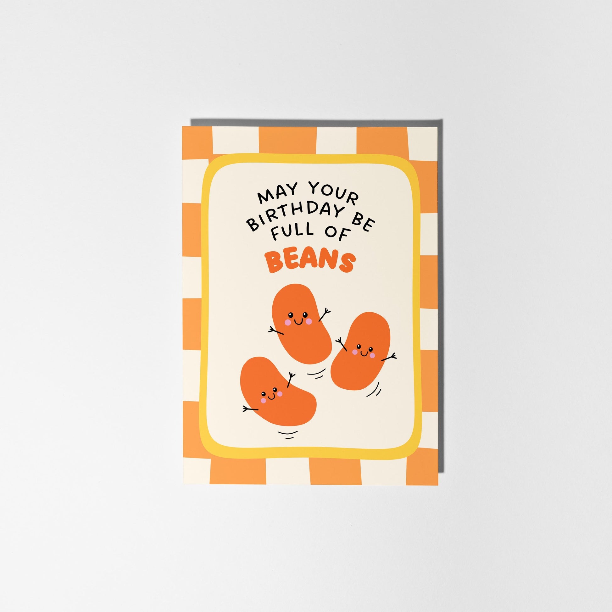 Full of Beans Birthday Card - PulpKo