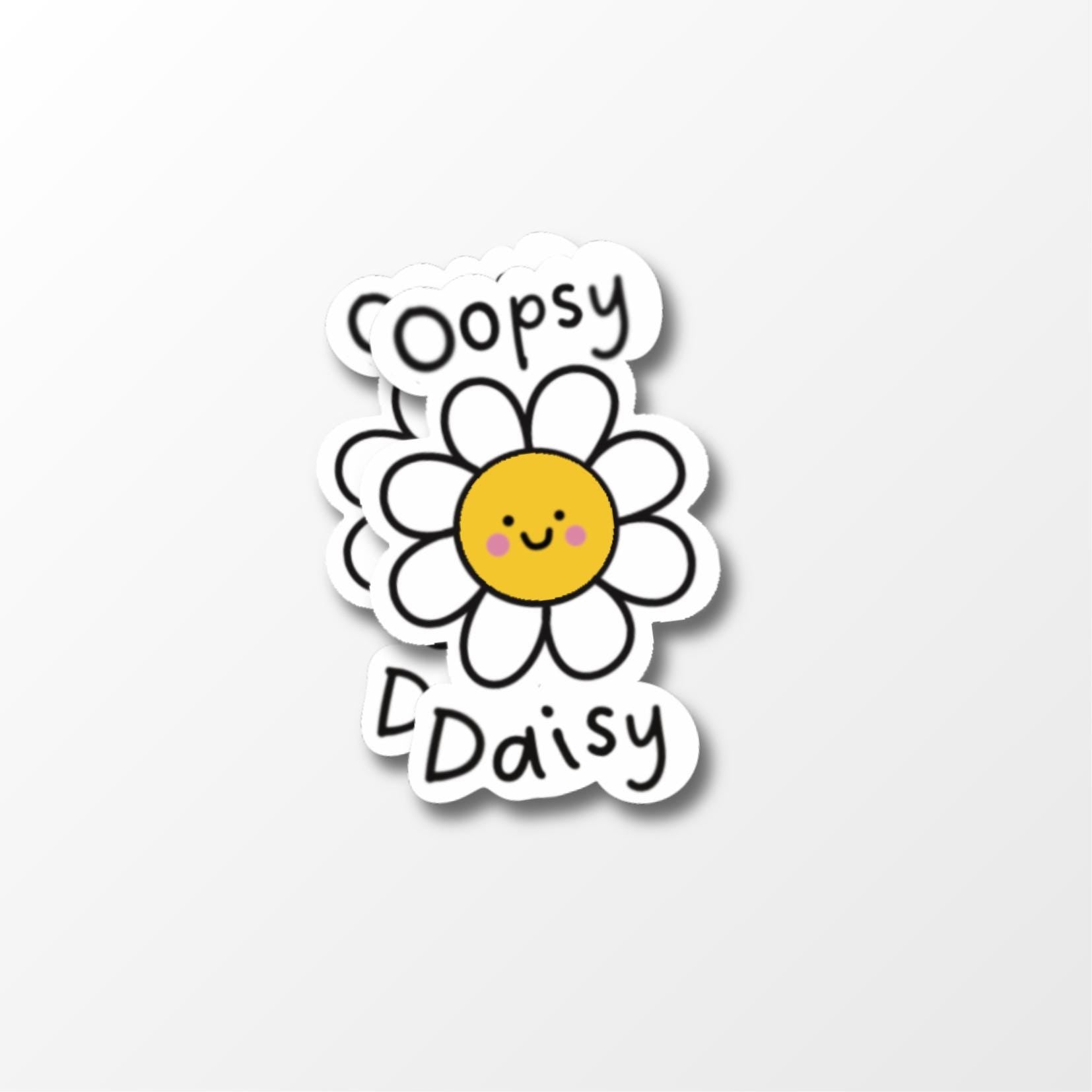 Oppsy Daisy Sticker - PulpKo