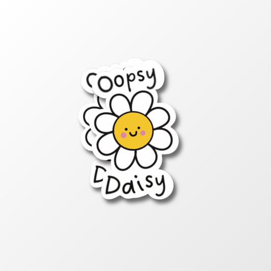 Oppsy Daisy Sticker - PulpKo