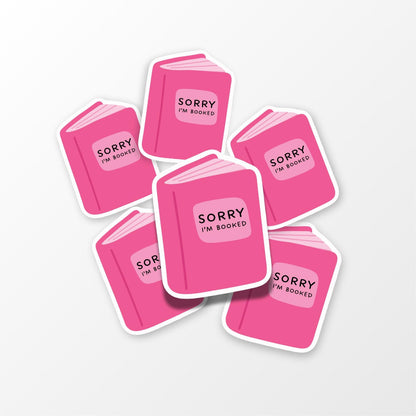 Sorry I’m Booked Sticker - PulpKo