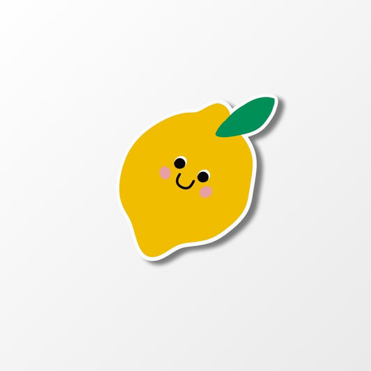 Cute Lemon Sticker - PulpKo