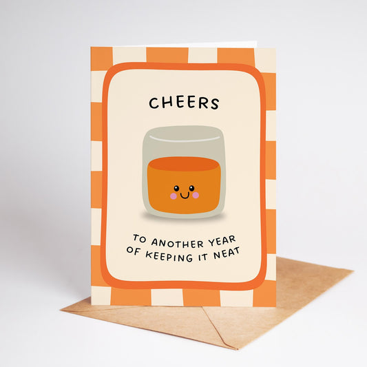 Another Year of Keeping it Neat Birthday Card - PulpKo