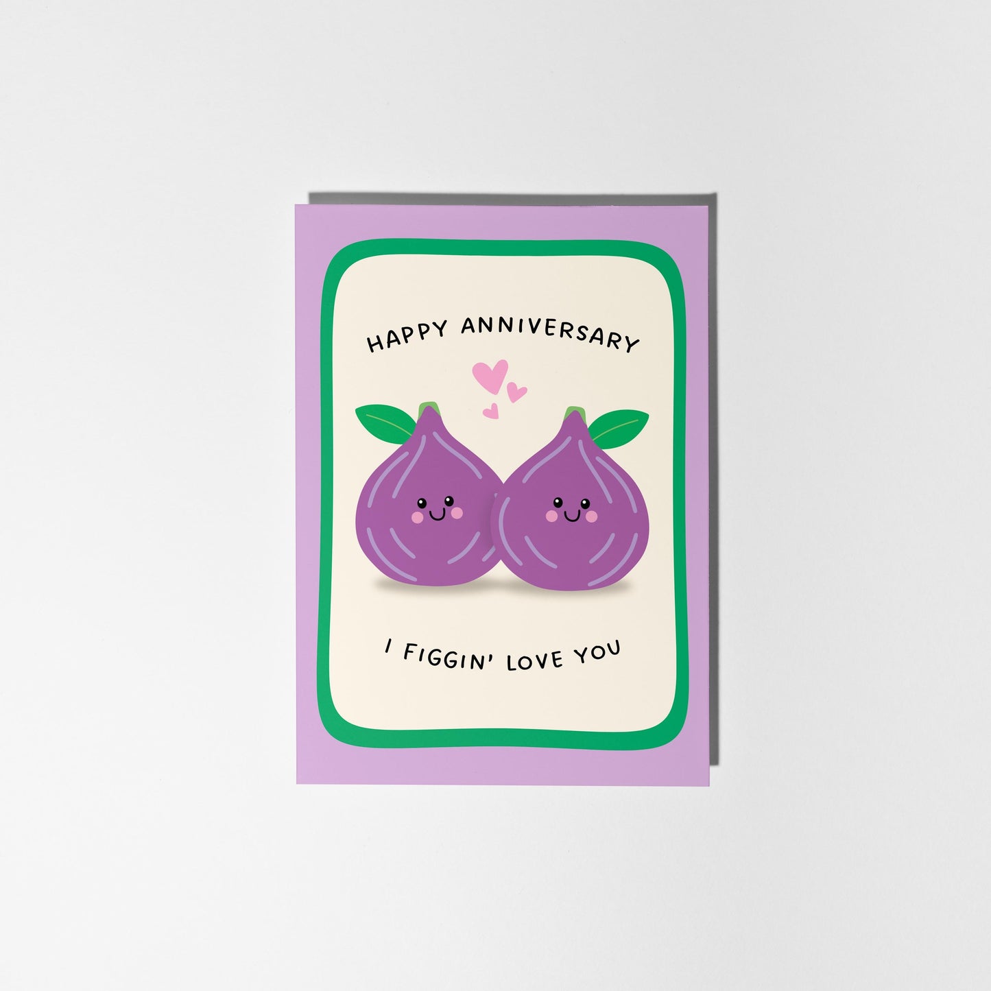 Fig Couple Anniversary Card - PulpKo