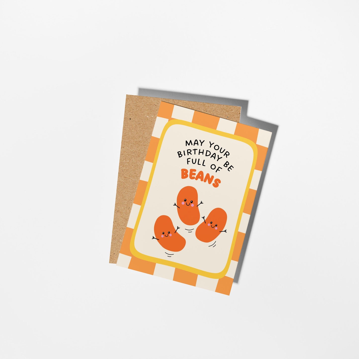 Full of Beans Birthday Card - PulpKo