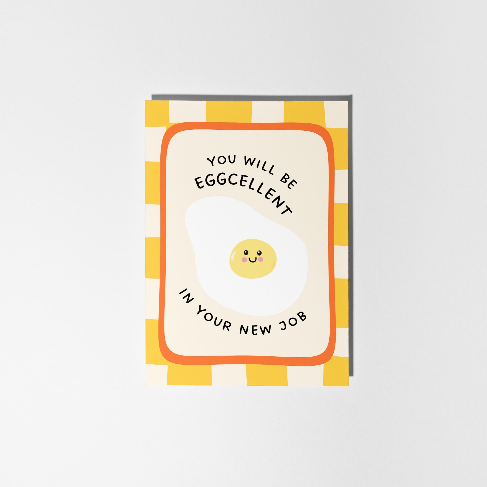 Funny New Job Card, You Will be Eggcellent Pun - PulpKo