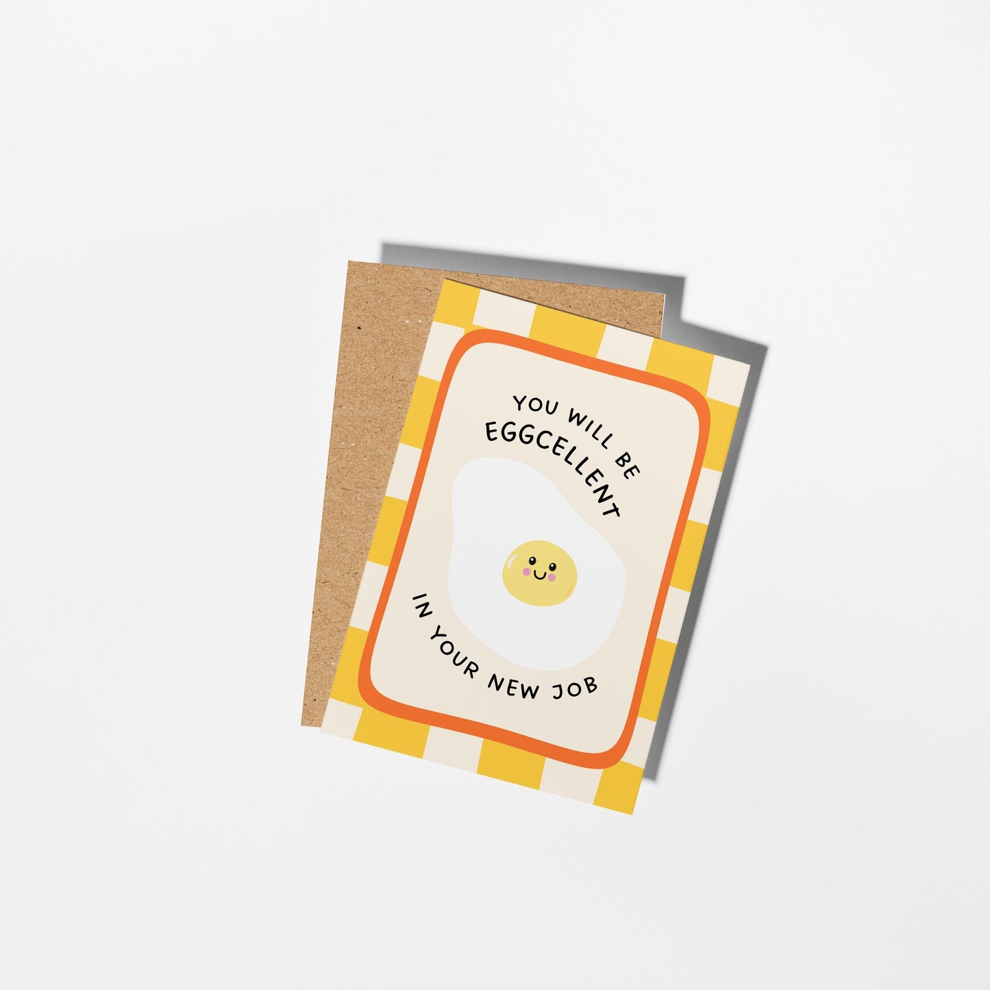 Funny New Job Card, You Will be Eggcellent Pun - PulpKo